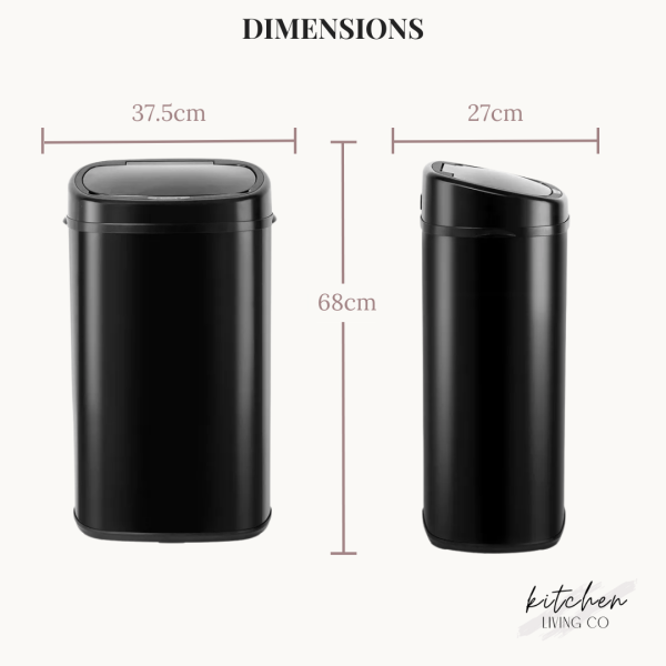 58L Motion Sensor Smart Trash Bin - Image 6