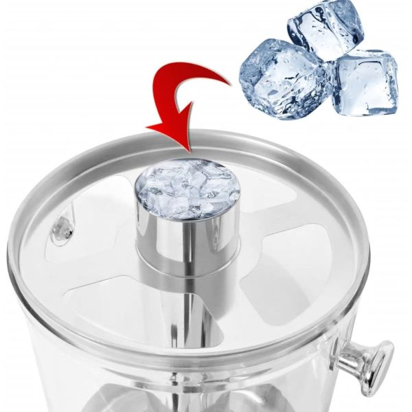 Double Juice Dispenser Stainless Steel 2 x 8 L - Image 5