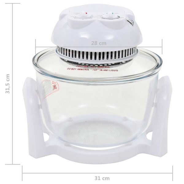 Halogen Convection Oven with Extension Ring 800 W 10 L - Image 8