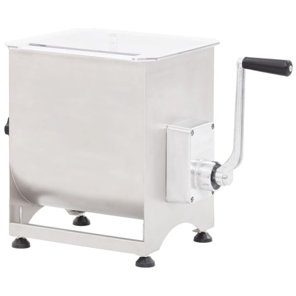 Meat Mixer with Gear Box Silver Stainless Steel - Image 2