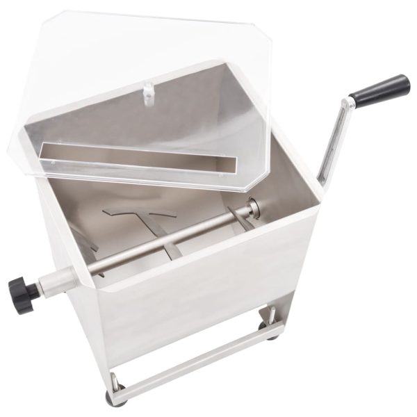 Meat Mixer with Gear Box Silver Stainless Steel - Image 3