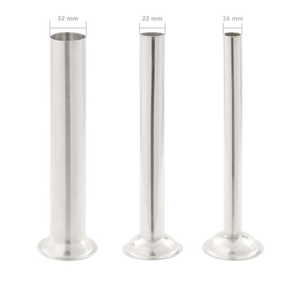 Manual Sausage Stuffer Silver 3 L Stainless Steel - Image 7