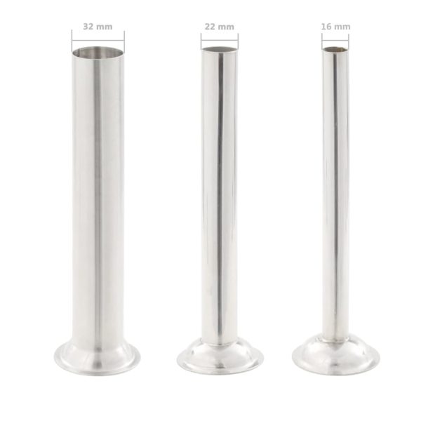 Manual Sausage Stuffer Silver 5 L Stainless Steel - Image 7