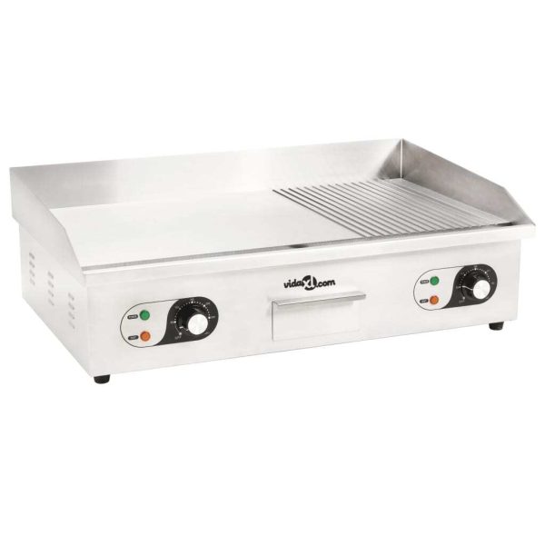 Electric Griddle Stainless Steel 4400 W 71x43x23.5 cm - Image 2
