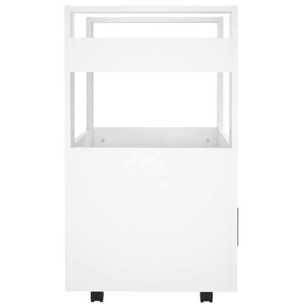 Kitchen Trolley White 60x45x80 cm Engineered Wood - Image 6