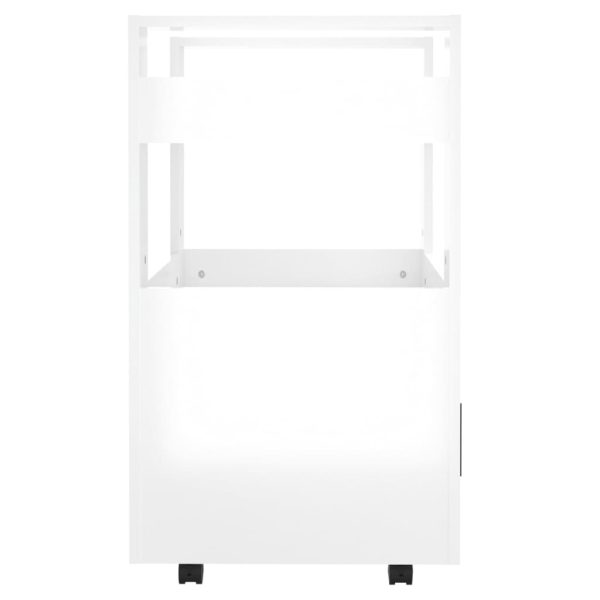 Kitchen Trolley High Gloss White 60x45x80 cm Engineered Wood - Image 6