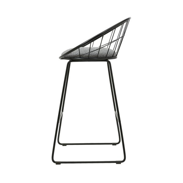 Artiss 4x Bar Stools Padded Seat Metal - Image 4