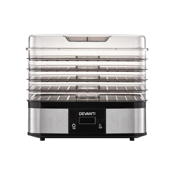 Devanti 5 Trays Food Dehydrator - Image 3