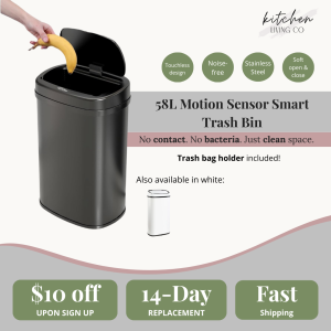 58L Motion Sensor Smart Trash Bin