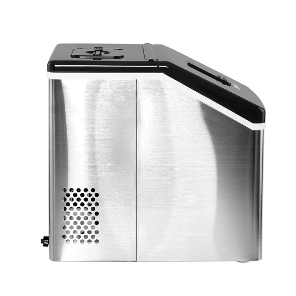 Devanti 18kg Ice Maker Machine Stainless Steel - Image 4