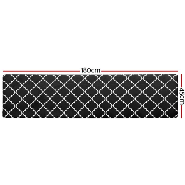Artiss Kitchen Mat 45x180cm PVC Floor Rug Carpet Non-slip Gina - Image 2