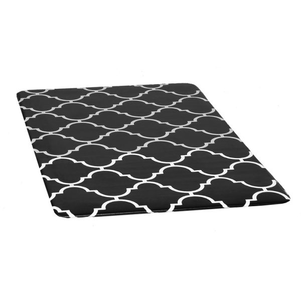 Artiss Kitchen Mat 45x75cm PVC Floor Rug Carpet Non-slip Gina - Image 3