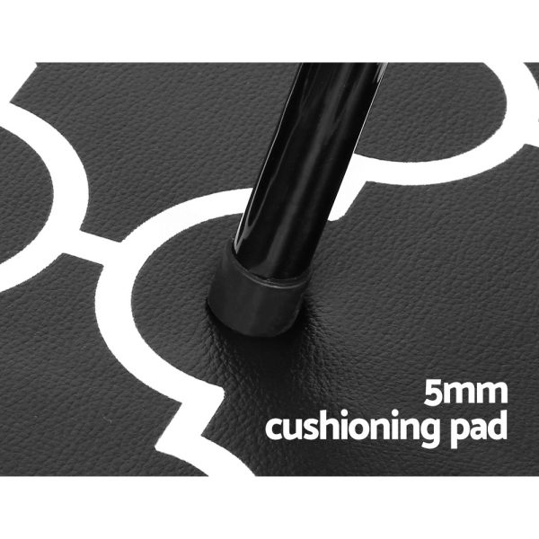Artiss Kitchen Mat 45x75cm PVC Floor Rug Carpet Non-slip Gina - Image 5
