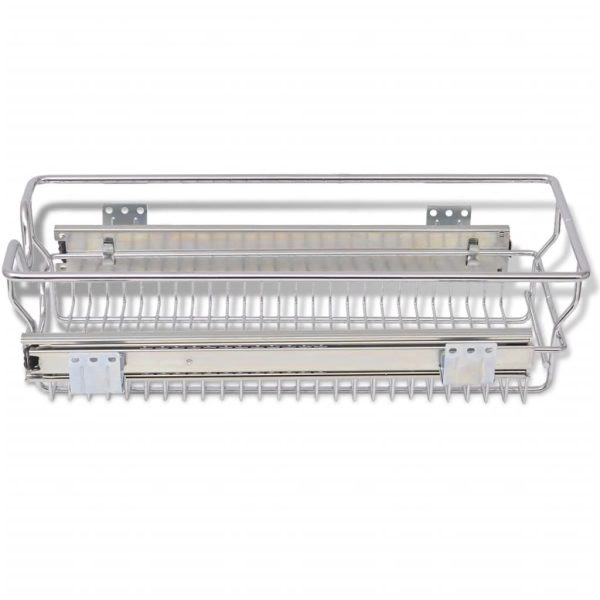 Pull-Out Wire Baskets 2 pcs Silver 300 mm - Image 4