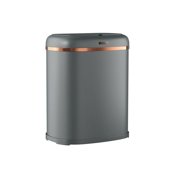 Devanti 38L Motion Sensor Bin Rubbish Automatic Grey - Image 3