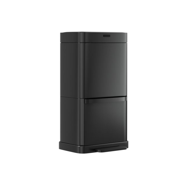 Devanti 70L Motion Sensor Bin Pedal Bins Automatic Black - Image 4