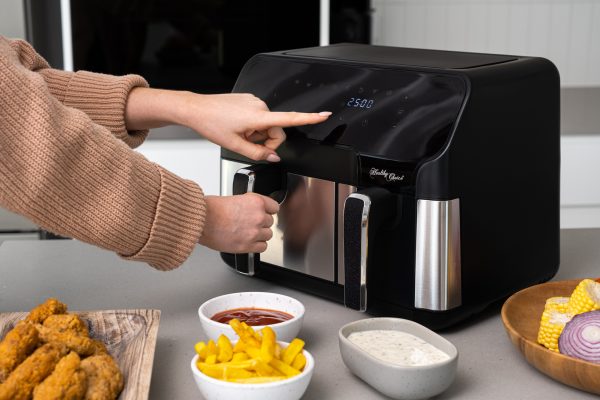 10L Digital Dual Zone Air Fryer w/ Dual Temperature Control - Image 5