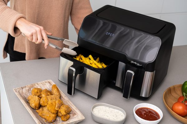 10L Digital Dual Zone Air Fryer w/ Dual Temperature Control - Image 6