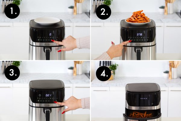 Healthy Choice 7L Air Fryer Wiz with Built-In Weighing Scale - Image 2