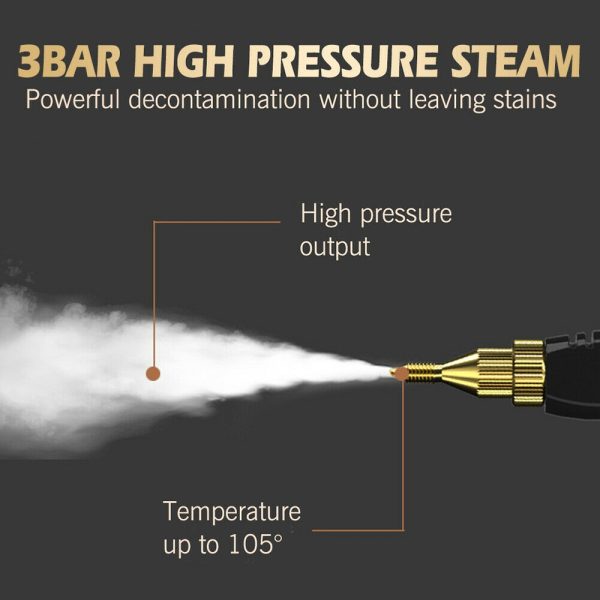 3200W Steam Cleaner High Temperature Kitchen Cleaning Pressure Steaming Mechine - Image 2