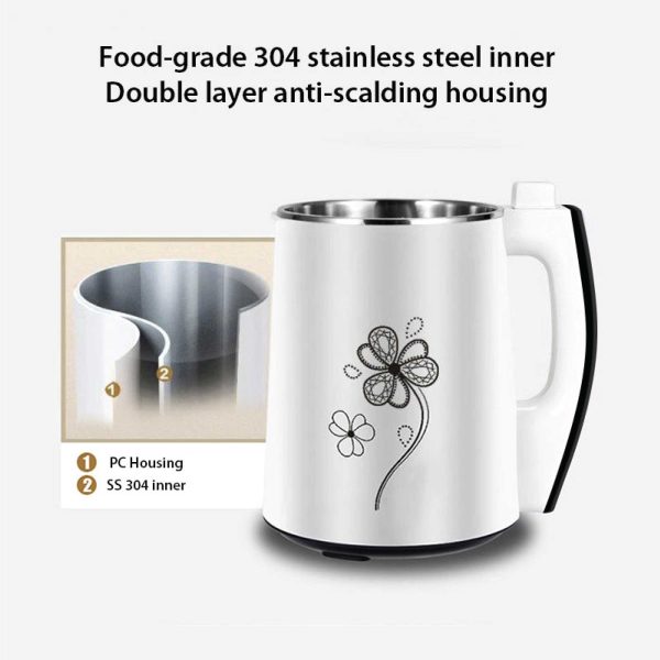 1.2L Electric Soy Bean Milk Maker Machine - Automatic Soya Almond Nut Blender - Image 5
