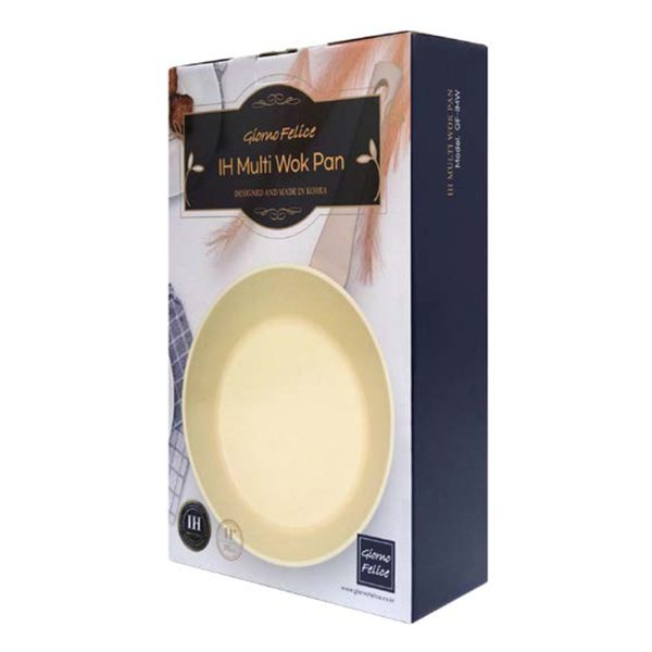 Giorno Felice IH Wok Pan 28cm Ceramic Non-Stick Stir Frypan Induction - Image 4