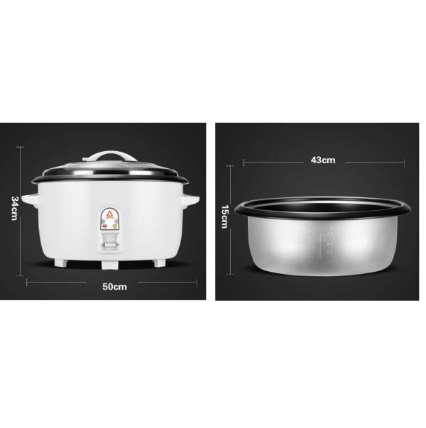 13L Restaurant Commercial Rice Cooker Hotel  Non-Stick Automatic Insulation - Image 5
