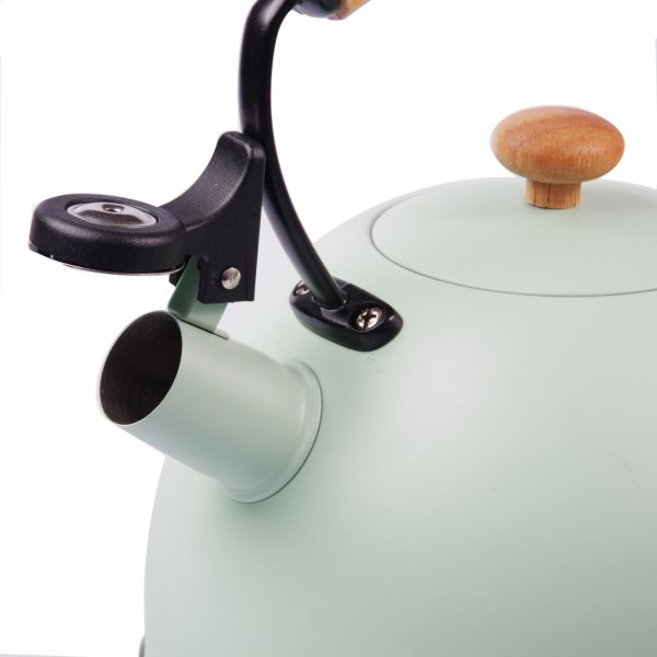 3 Liter Tea Whistling Kettle Stainless Steel Modern Whistling Tea Pot for Stovetop - Image 5