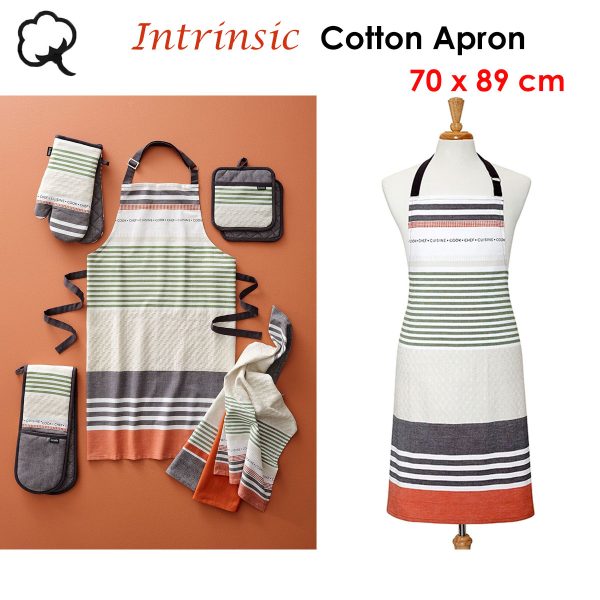 Ladelle Intrinsic Cotton Apron 70 x 89 cm - Image 2