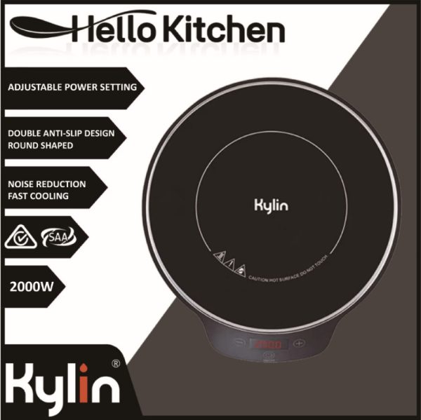 Kylin Portable Electric Induction Cooker AU-K4092 | Fast, Safe & Stylish Cooking - Image 2