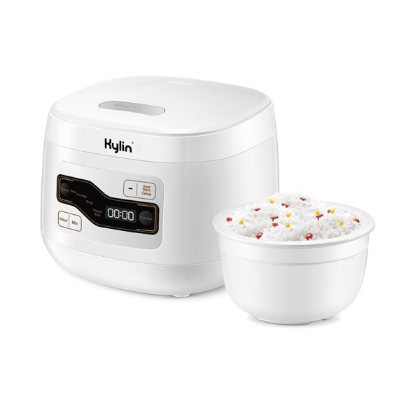 Kylin Electric Multi-Function 4 Cups Ceramic Pot Rice Cooker 2L White AU-K1020 - Image 3