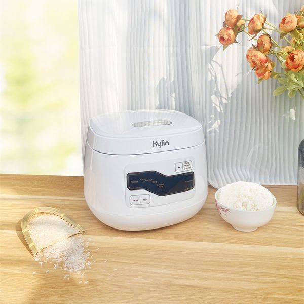 Kylin Electric Multi-Function 4 Cups Ceramic Pot Rice Cooker 2L White AU-K1020 - Image 6