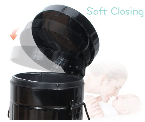 12L Soft Closing Pedal Bin Mint - Image 5