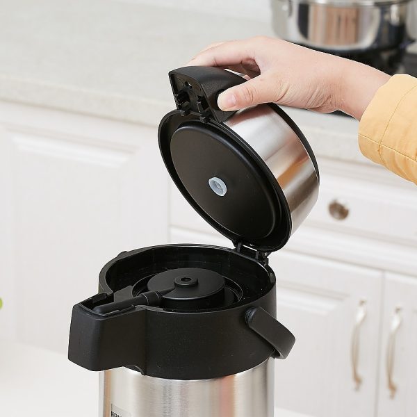 Air Pot for Tea Coffee 5L Pump Action Insulated Airpot Flask Drink Dispenser - Image 5