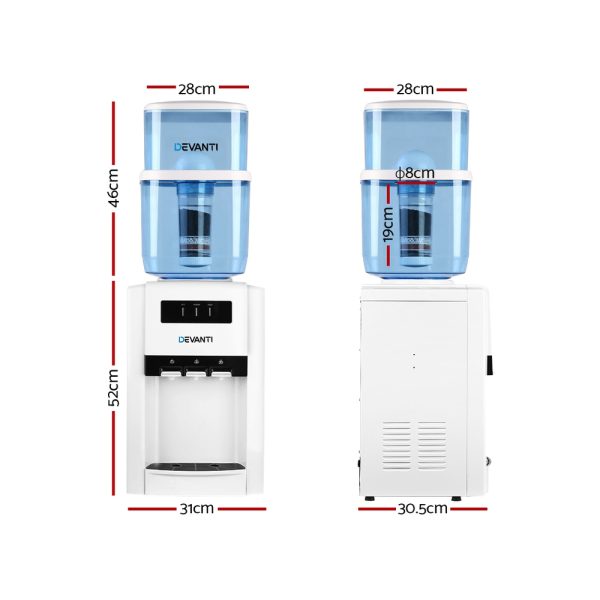 Devanti Water Dispenser Bench Top 22L - Image 2