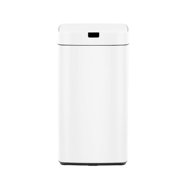 Devanti 45L Motion Sensor Bin Rubbish Automatic White - Image 3