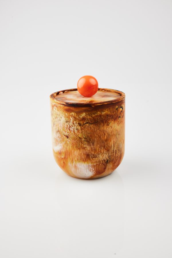Toffee Resin & Stainless Steel Ice Bucket – Stylish, Insulated Barware for Entertaining - Image 2