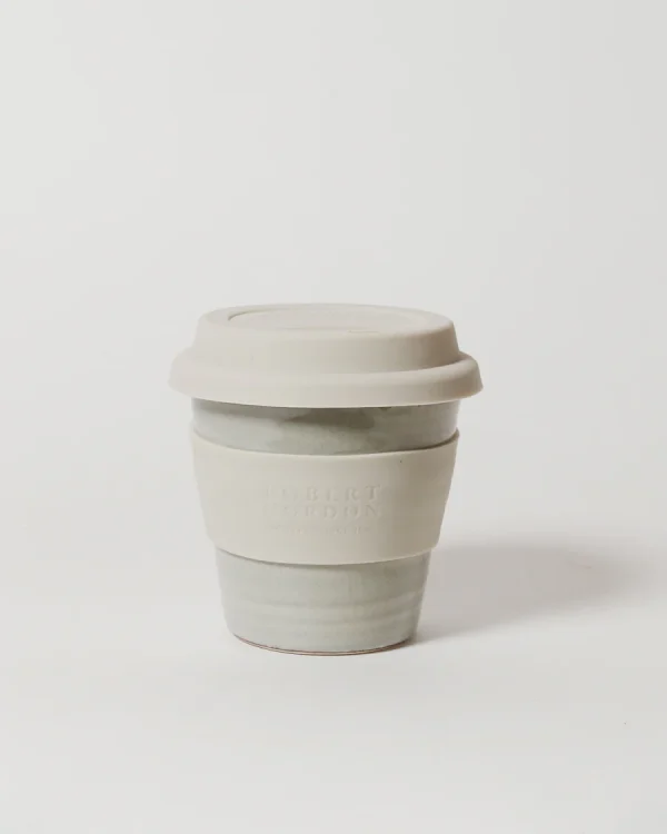 Robert Gordon Stoneware Travel Mug Salt Bush - Café-Style Reusable Travel Mug - Image 4