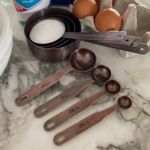 Antique Copper Finish Stainless Steel Measuring Spoons
