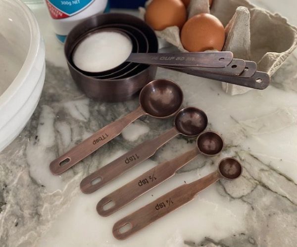 Antique Copper Finish Stainless Steel Measuring Spoons