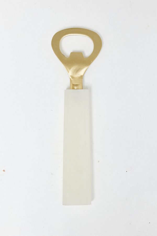 White Resin Bottle Opener – Elegant, Durable & Stylish Bar Accessory - Image 2