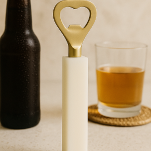 White Resin Bottle Opener – Elegant, Durable & Stylish Bar Accessory