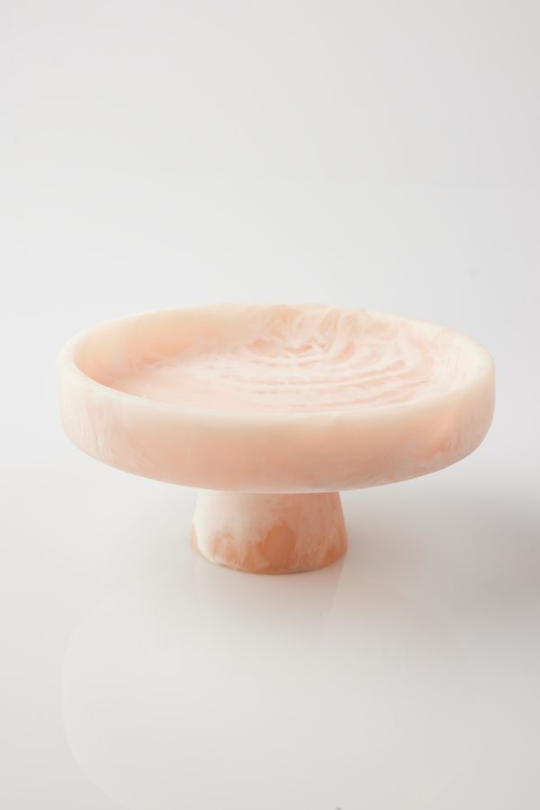 Pedestal Serving Bowl Large 25 x 25 x 9.5 cm - Image 2