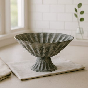 Roman Bowl Zinc Finish