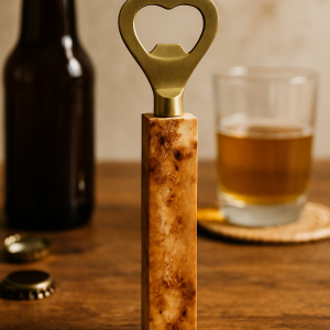 Toffee Resin Bottle Opener – Elegant, Durable & Stylish Bar Accessory