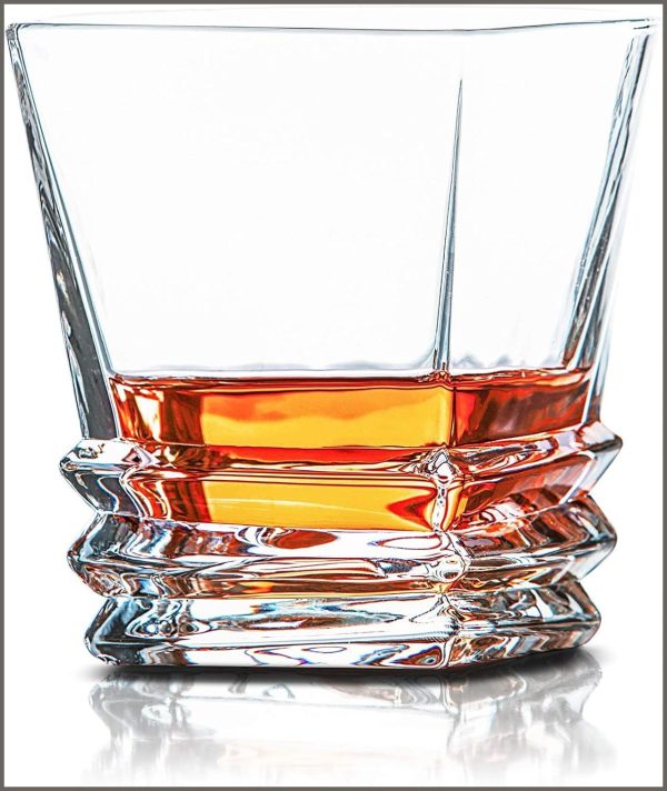 Van Daemon Crystal Whisky Decanter Set – 5 Piece | Elegant Glassware for Whisky Lovers - Image 3
