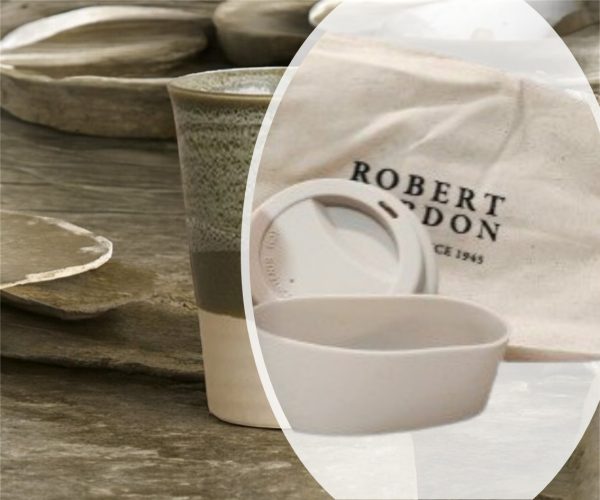 Robert Gordon Stoneware Travel Mug Eden - Café-Style Reusable Travel Mug - Image 3