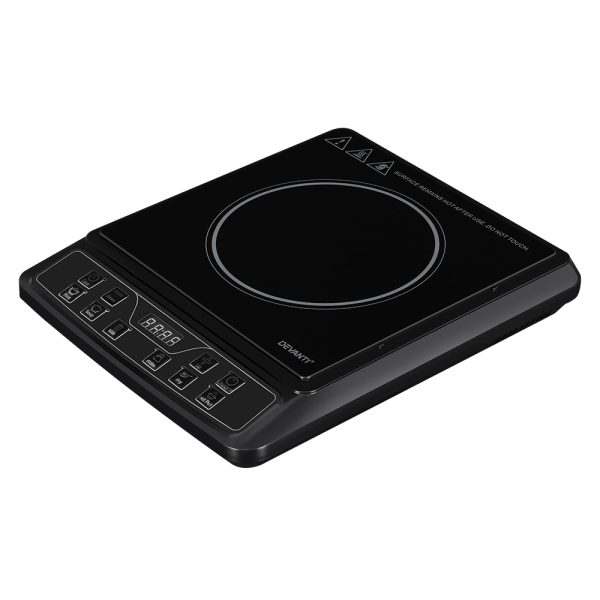 Devanti Portable Induction Cooktop - Single Burner | Fast, Easy, Safe Cooking - Image 5