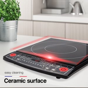 EuroChef EUC-IN30R Portable Electric Induction Cooktop