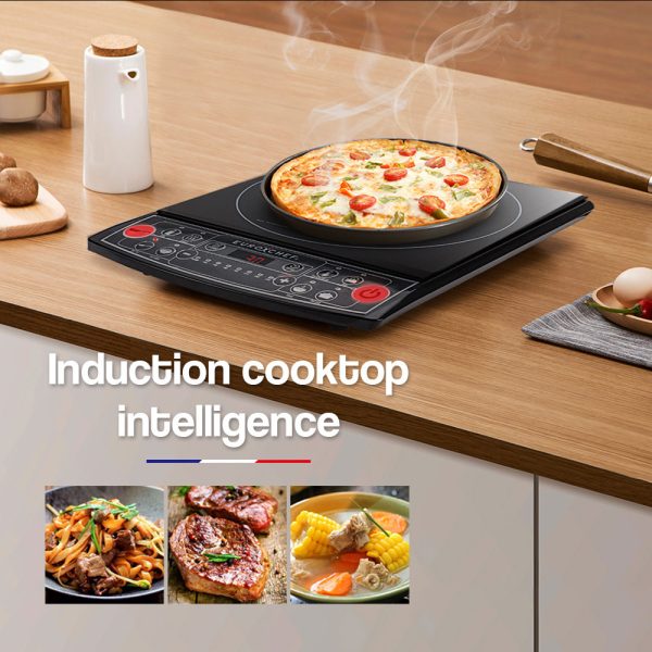 EuroChef EUC-IN30R Portable Electric Induction Cooktop - Image 4